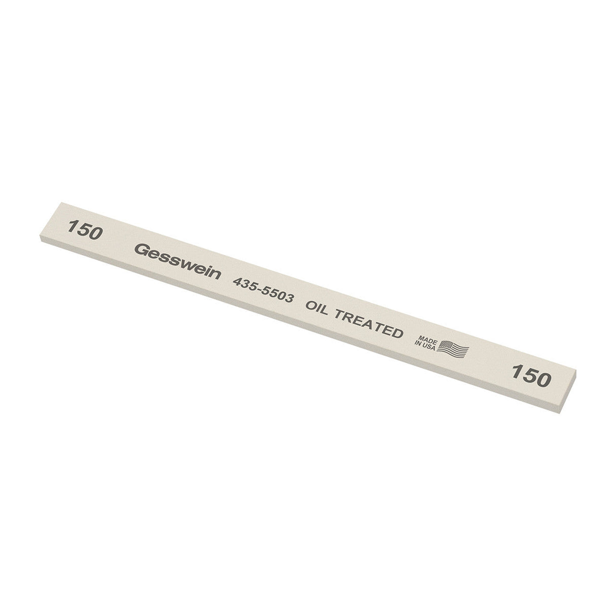 Gesswein® Oil-Treated Stones - Rectangle 1/2" x 1/8" x 6" (Pkg. of 12)