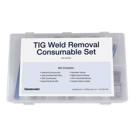 TIG Weld Removal Consumable Set