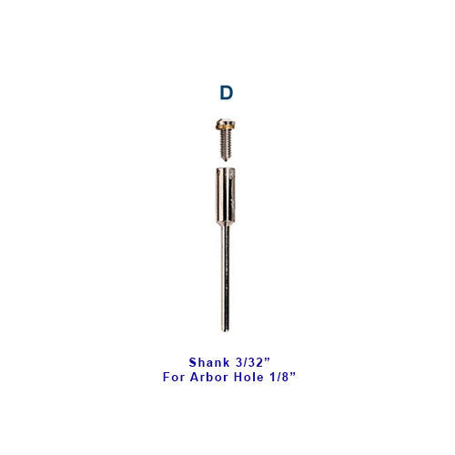 Screw Mandrels (Pkg. of 3)