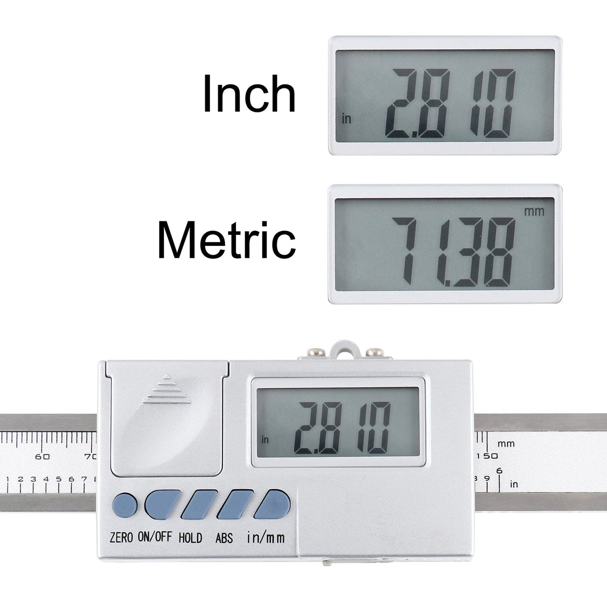 Electronic Digital DRO Scale Unit Horizontal