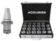 CAT50-ER40 4" Collet Chuck & ER40 23ps/set Metric Collet Set, Range: 4-26mm