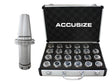 CAT50-ER40 6" Collet Chuck & ER40 23ps/set Metric Collet Set, Range: 4-26mm
