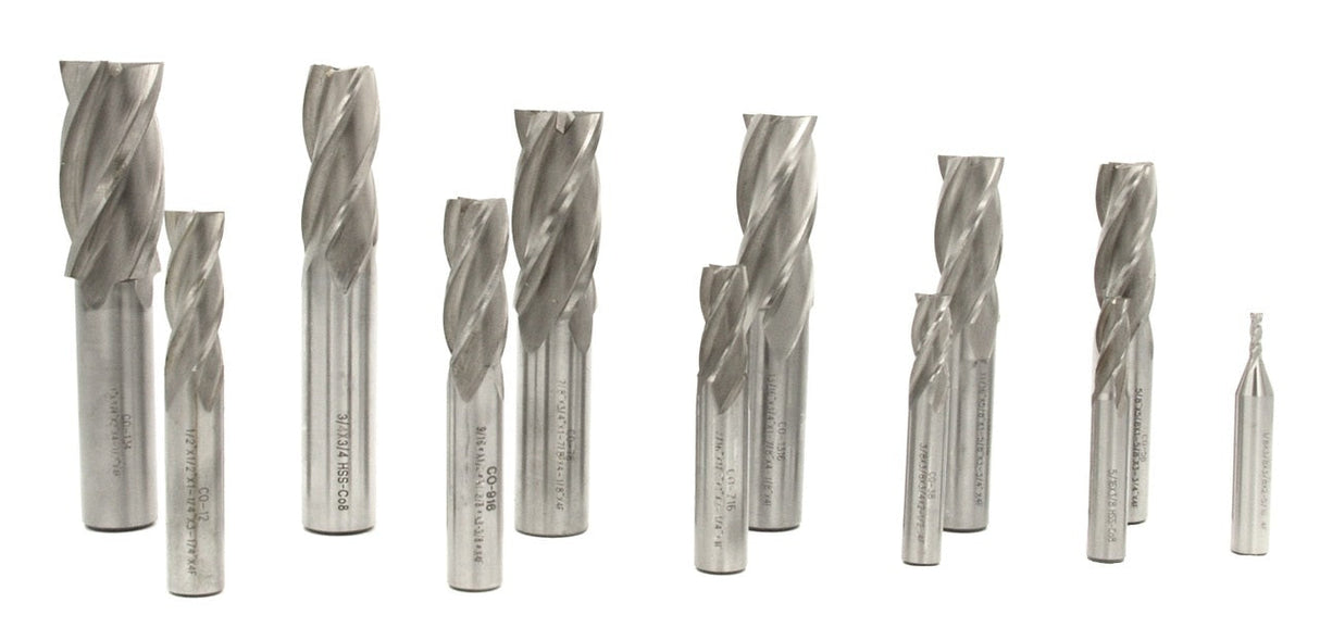 M42-8% Premium Cobalt End Mills, 4 Flute