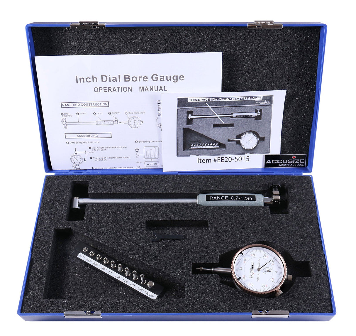 Dial Bore Gages, Inch and mm