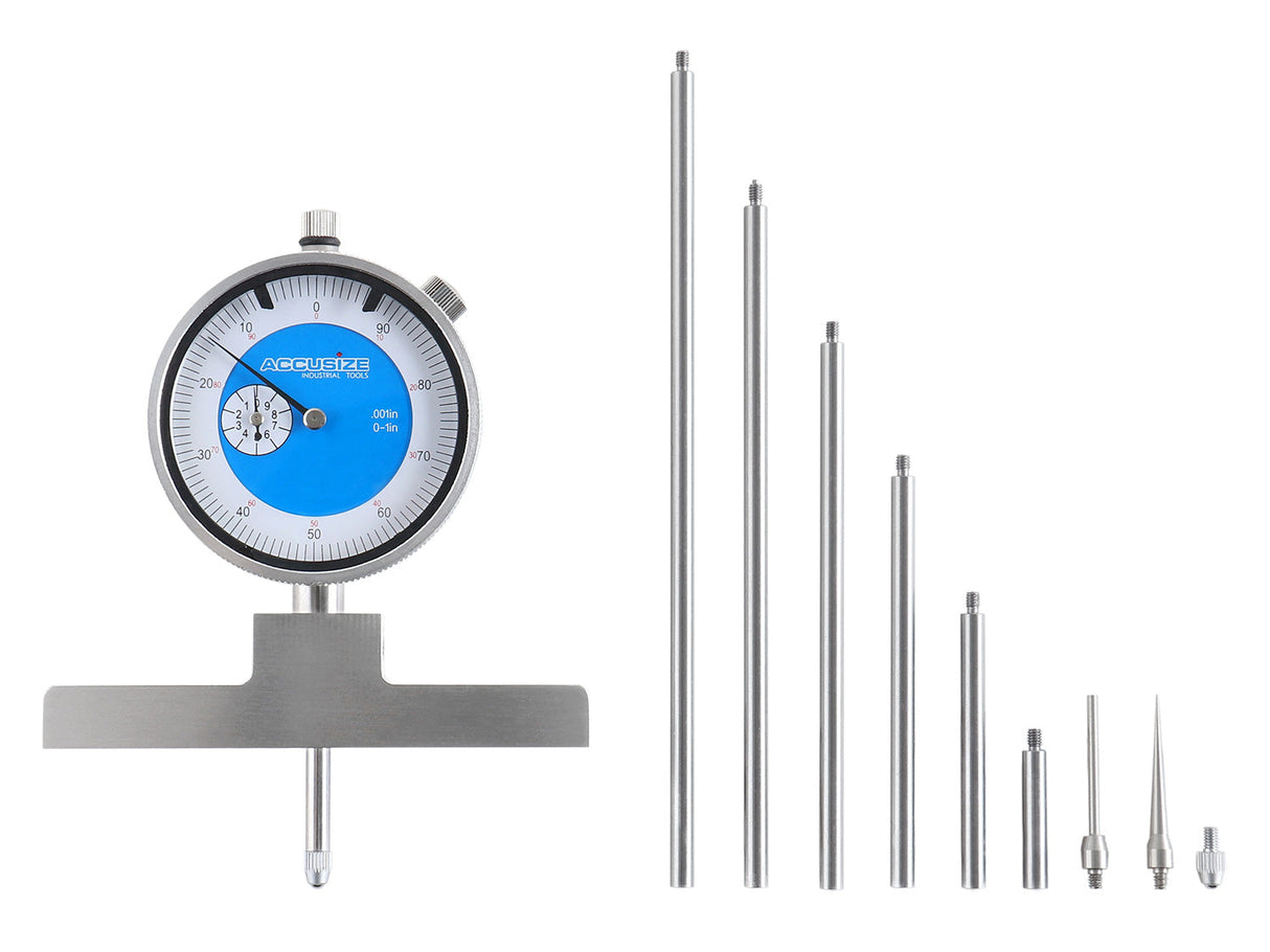 0-22'' Dial Depth Gauge, P103-0189