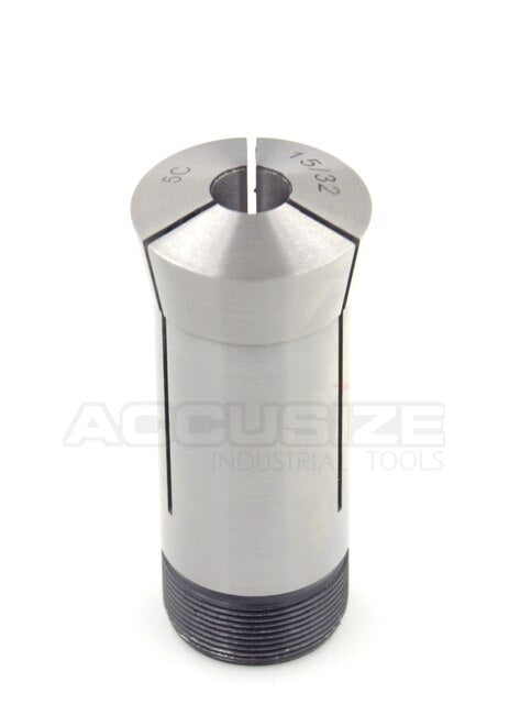 FJ50-0030, 15/32'' 5C Precision Round Collet, Hardened & Ground