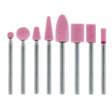 Pink Mounted Stones - Style "B" - 1/8" Shank (Pkg. of 24)